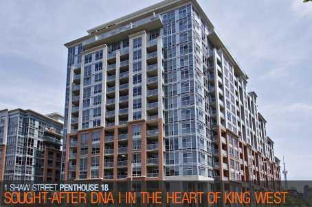 PH18 - 1 Shaw St, Condo with 2 bedrooms, 2 bathrooms and 1 parking in Toronto ON | Image 1