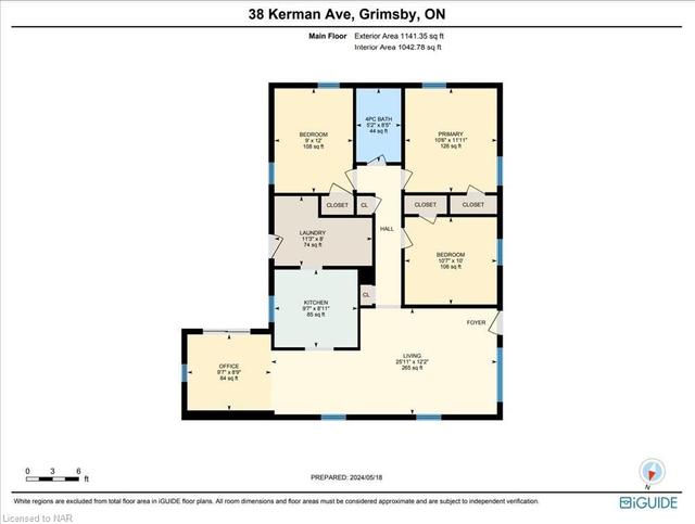 38 Kerman Ave, House detached with 3 bedrooms, 1 bathrooms and 6 parking in Grimsby ON | Image 31