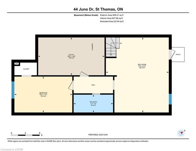 44 Juno Dr, House detached with 4 bedrooms, 2 bathrooms and 2 parking in Saint Thomas ON | Image 46
