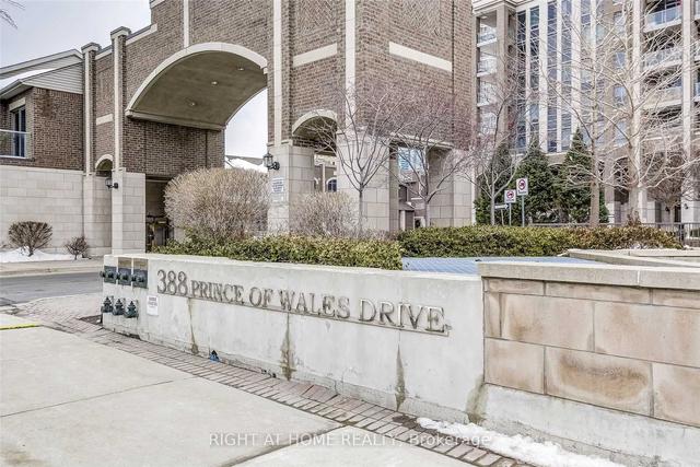 1402 - 388 Prince Of Wales Dr, Condo with 2 bedrooms, 2 bathrooms and 1 parking in Mississauga ON | Image 28