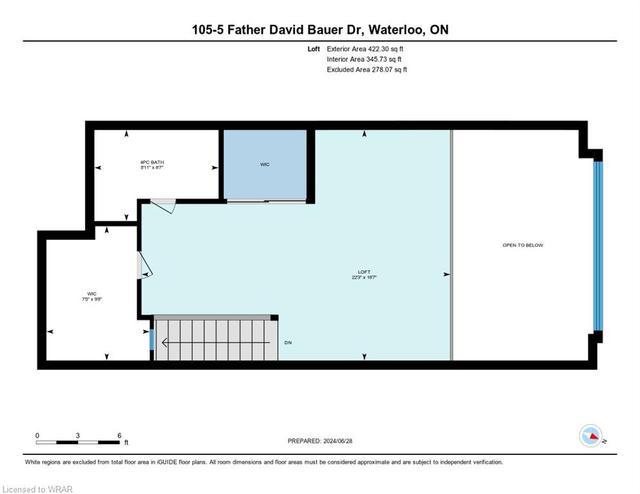 105 - 5 Father David Bauer Dr, House attached with 2 bedrooms, 2 bathrooms and 2 parking in Waterloo ON | Image 46