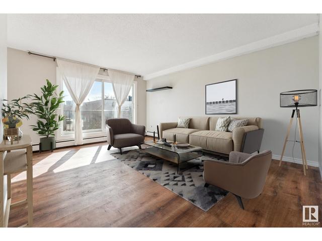 209 - 10335 117 St Nw, Condo with 1 bedrooms, 1 bathrooms and null parking in Edmonton AB | Image 1
