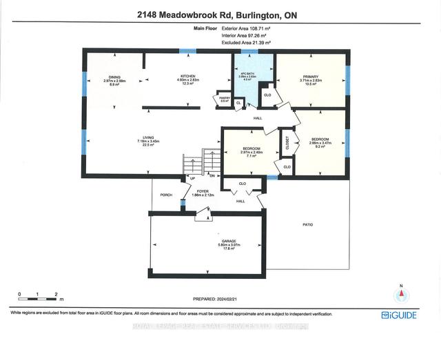 2148 Meadowbrook Rd, House detached with 3 bedrooms, 2 bathrooms and 4 parking in Burlington ON | Image 33