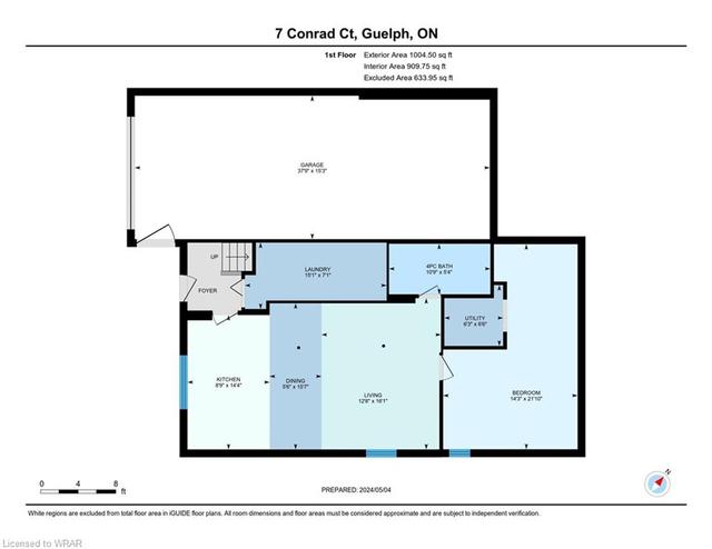 7 Conrad Crt, House detached with 5 bedrooms, 2 bathrooms and 5 parking in Guelph ON | Image 32