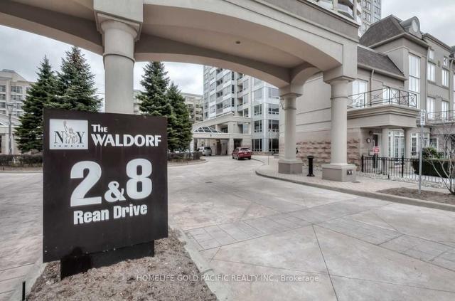 909 - 2 Rean Dr, Condo with 1 bedrooms, 1 bathrooms and 1 parking in North York ON | Image 17