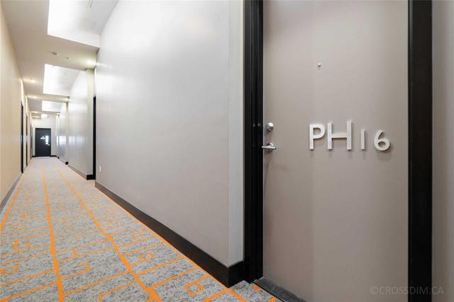 PH16 - 88 Colgate Ave, Condo with 1 bedrooms, 1 bathrooms and 0 parking in Toronto ON | Image 18