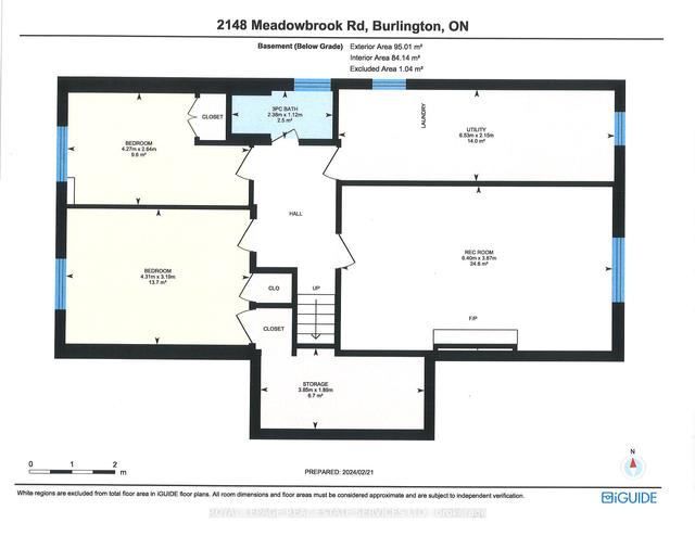 2148 Meadowbrook Rd, House detached with 3 bedrooms, 2 bathrooms and 4 parking in Burlington ON | Image 35