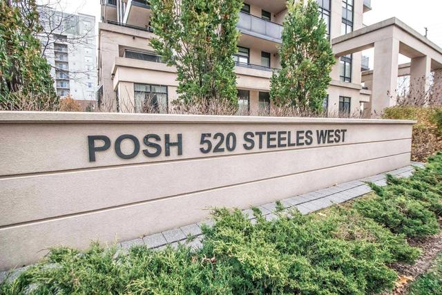 909 - 520 Steeles Ave W, Condo with 1 bedrooms, 2 bathrooms and 1 parking in Thornhill ON | Image 20
