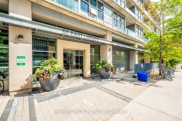 909 - 59 E Liberty St, Condo with 1 bedrooms, 1 bathrooms and 1 parking in Toronto ON | Image 12