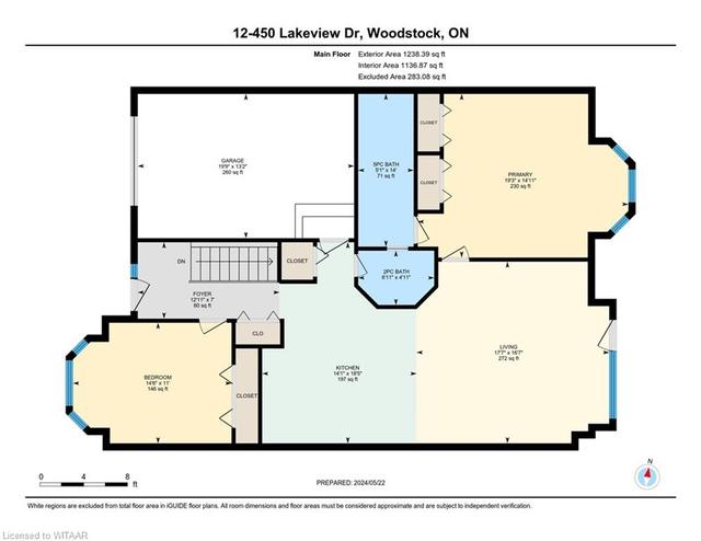 12 - 450 Lakeview Dr, House attached with 3 bedrooms, 2 bathrooms and 2 parking in Woodstock ON | Image 33