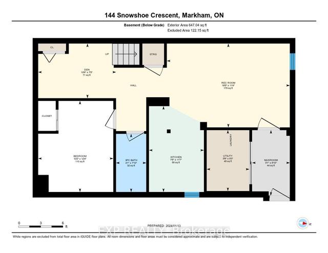 MAIN - 144 Snowshoe Cres, House detached with 4 bedrooms, 6 bathrooms and 2 parking in Thornhill ON | Image 27