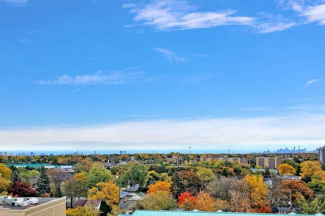 909 - 2 Clairtrell Rd, Condo with 2 bedrooms, 2 bathrooms and 1 parking in North York ON | Image 10