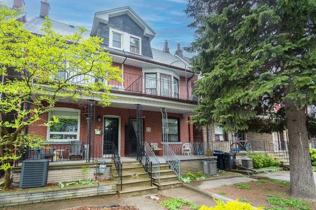MAIN - 33 Strathmore Blvd, House semidetached with 1 bedrooms, 1 bathrooms and 2 parking in Toronto ON | Image 1