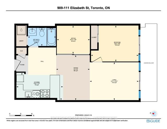 909 - 111 Elizabeth St, Condo with 1 bedrooms, 1 bathrooms and 1 parking in Toronto ON | Image 33