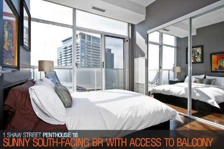 PH18 - 1 Shaw St, Condo with 2 bedrooms, 2 bathrooms and 1 parking in Toronto ON | Image 7