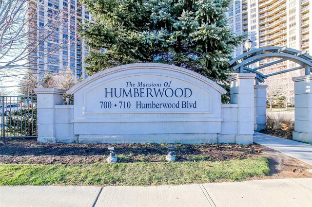 909 - 710 Humberwood Blvd, Condo with 1 bedrooms, 1 bathrooms and 1 parking in Etobicoke ON | Image 16