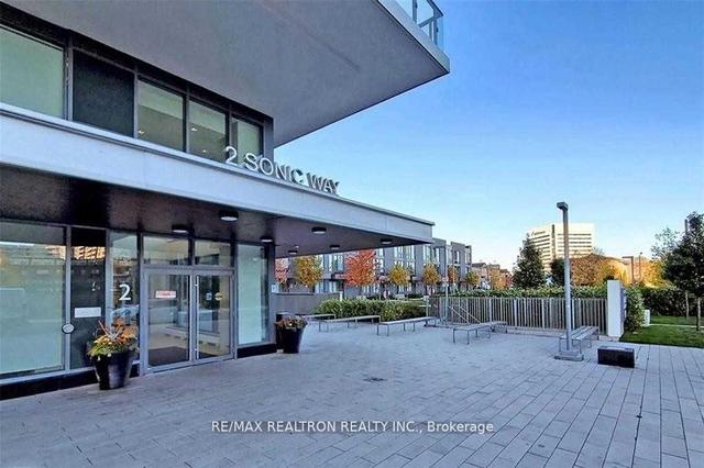 2704 - 2 Sonic Way, Condo with 1 bedrooms, 1 bathrooms and 1 parking in North York ON | Image 14