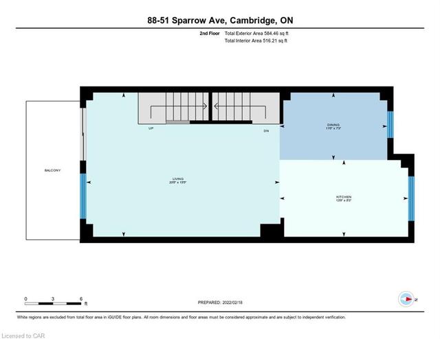 88 - 51 Sparrow Ave, House attached with 4 bedrooms, 3 bathrooms and 2 parking in Cambridge ON | Image 47