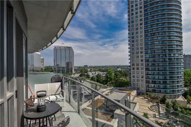 803 - 50 Absolute Ave, Condo with 1 bedrooms, 1 bathrooms and 1 parking in Mississauga ON | Image 2