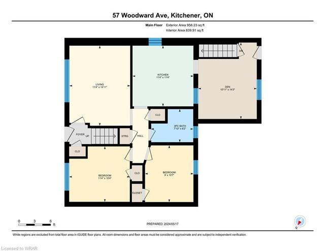 57 Woodward Ave, House detached with 4 bedrooms, 2 bathrooms and 4 parking in Kitchener ON | Image 37