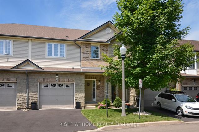 21 - 60 Cloverleaf Dr, Townhouse with 3 bedrooms, 3 bathrooms and 2 parking in Ancaster ON | Image 1