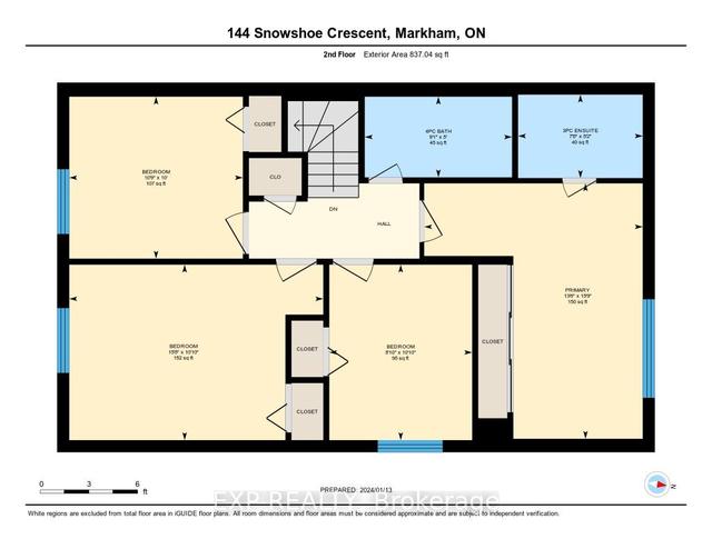 MAIN - 144 Snowshoe Cres, House detached with 4 bedrooms, 6 bathrooms and 2 parking in Thornhill ON | Image 26