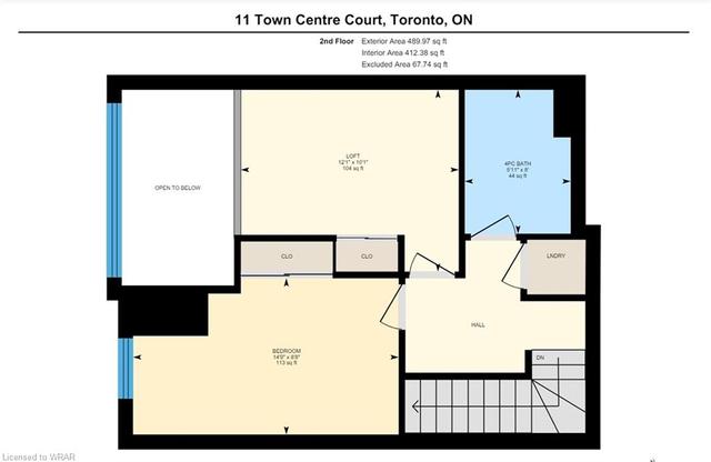 11 Town Centre Court, House attached with 2 bedrooms, 1 bathrooms and 1 parking in Toronto ON | Image 31