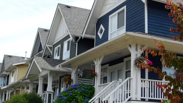 A row of houses