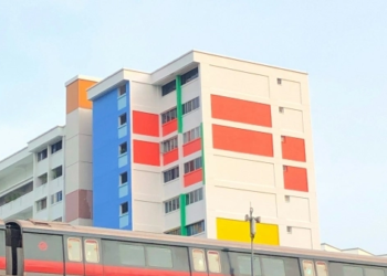 colourful condo