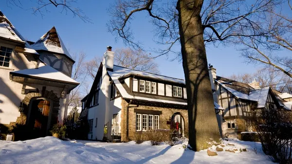 Big house in toronto winter